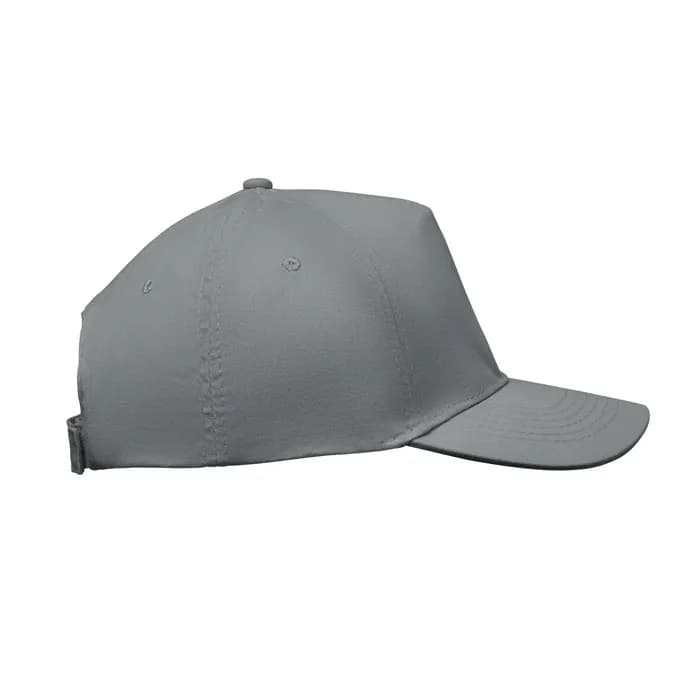 BASEBALL CAP 5 PANELS 180G/M² - SUNNY - Grau