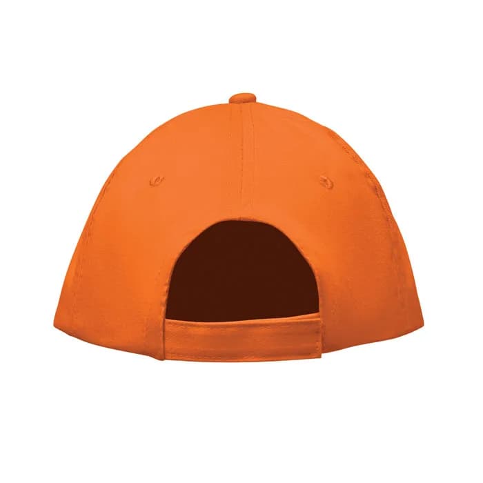 BASEBALL CAP 5 PANELS 180G/M² - SUNNY - Orange