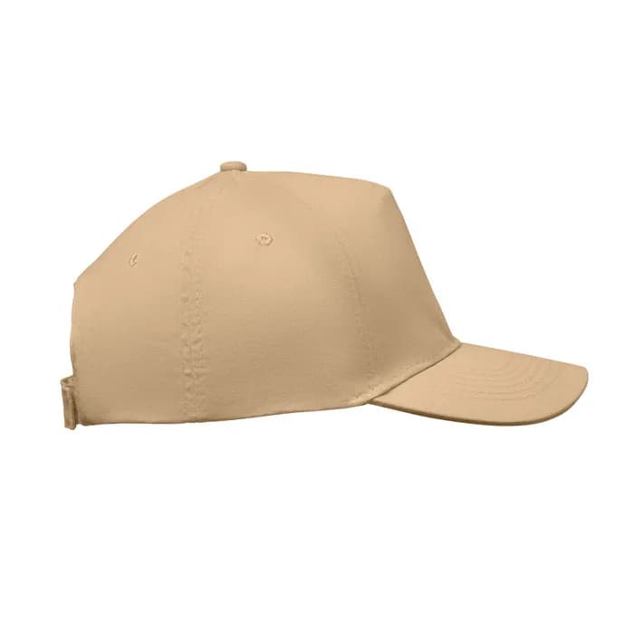 BASEBALL CAP 5 PANELS 180G/M² - SUNNY - Elfenbein
