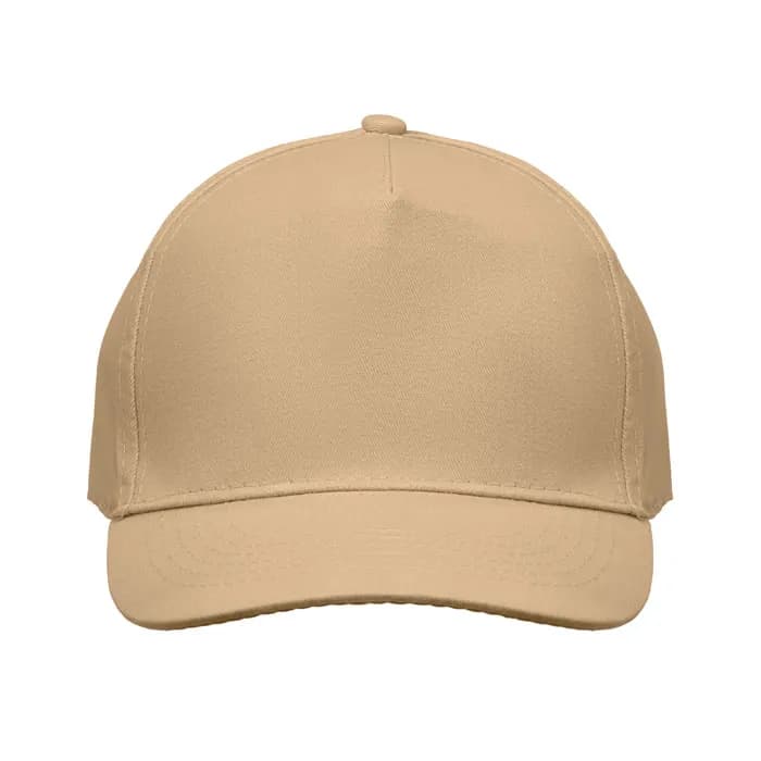 BASEBALL CAP 5 PANELS 180G/M² - SUNNY - Elfenbein