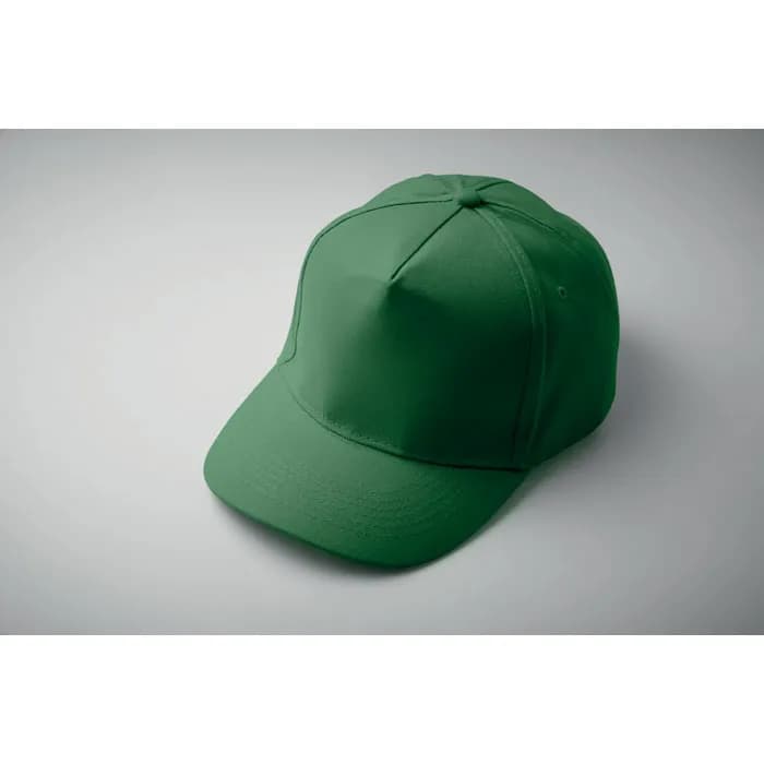 BASEBALL CAP 5 PANELS 180G/M² - SUNNY - Dunkelgrün