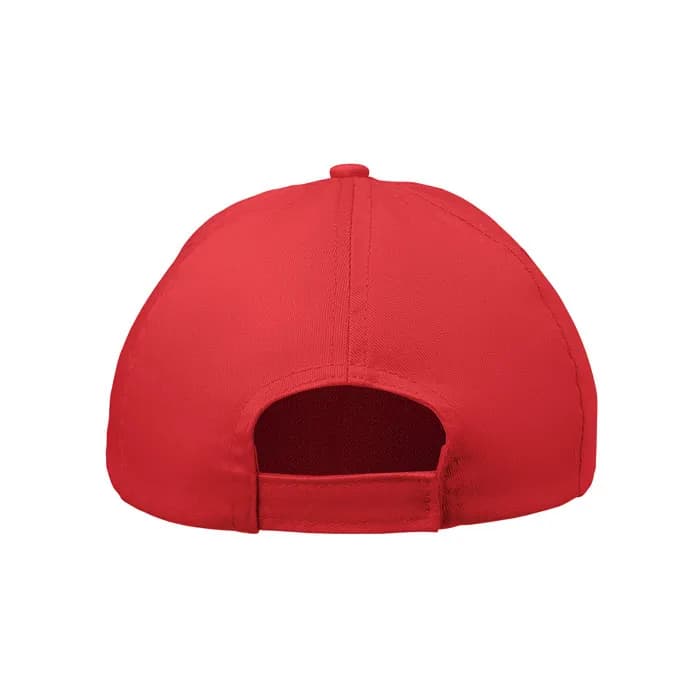 5-Panel-Baseball-Cap Kinder - BUZZ KIDS - Rot