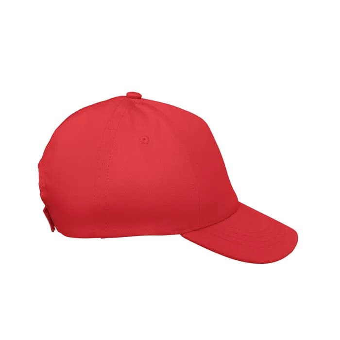 5-Panel-Baseball-Cap Kinder - BUZZ KIDS - Rot