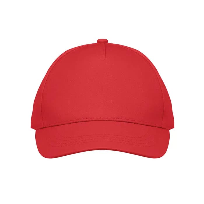 5-Panel-Baseball-Cap Kinder - BUZZ KIDS - Rot