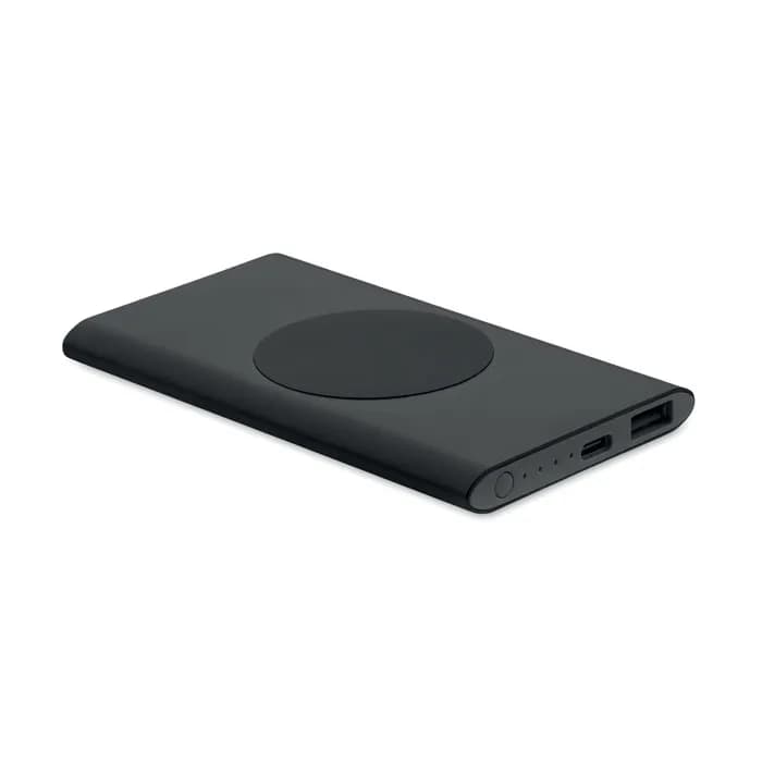 Powerbank mit Ladestation 15W - POWERPLUS - Schwarz