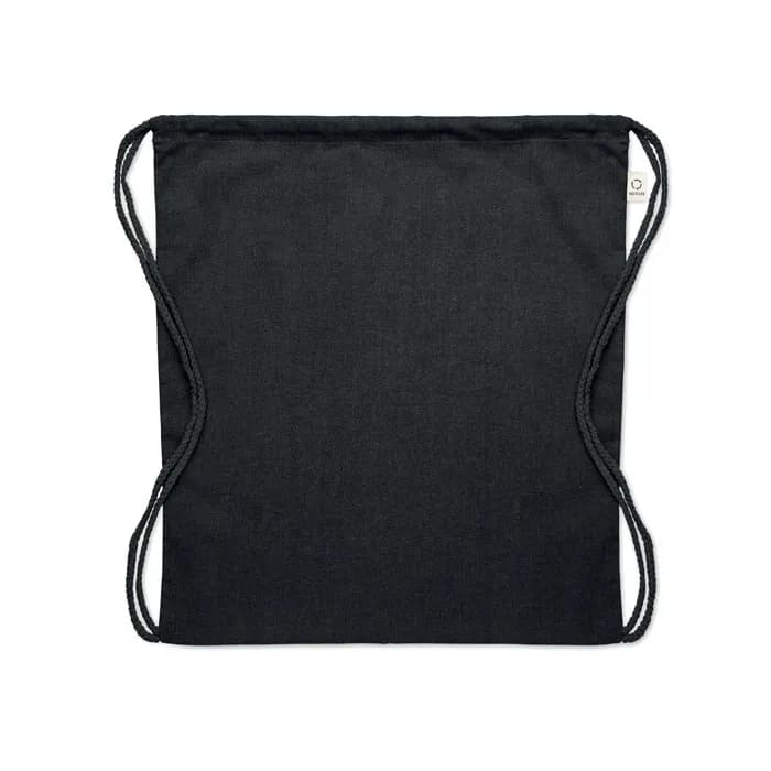 Beutel mit Kordelzug recycelt - CABETRI COLOUR - Schwarz