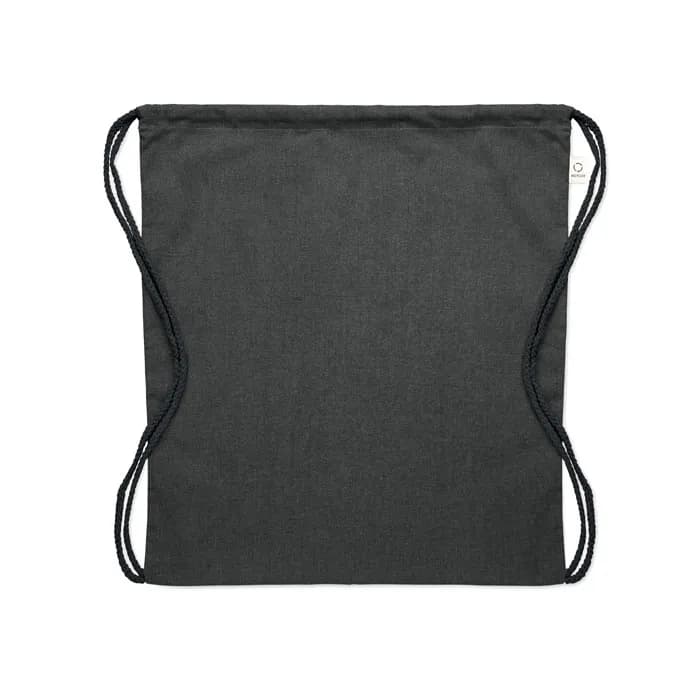 Beutel mit Kordelzug recycelt - CABETRI COLOUR - Schwarz