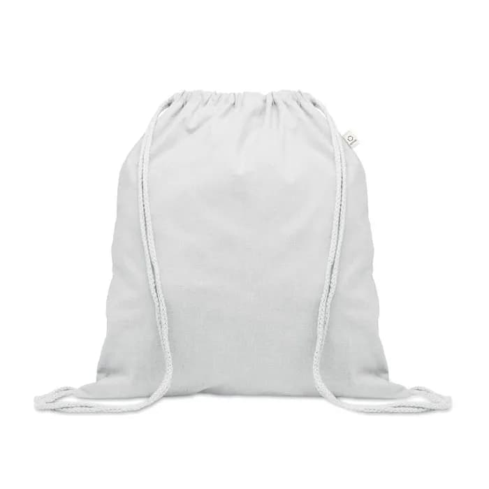 Beutel mit Kordelzug recycelt - CABETRI COLOUR - Weiß