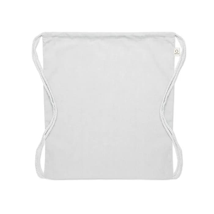 Beutel mit Kordelzug recycelt - CABETRI COLOUR - Weiß