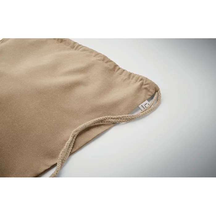 Beutel mit Kordelzug recycelt - CABETRI COLOUR - Khaki