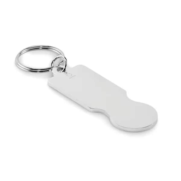Schlüsselring mit Chip - TOKLEY - Silber