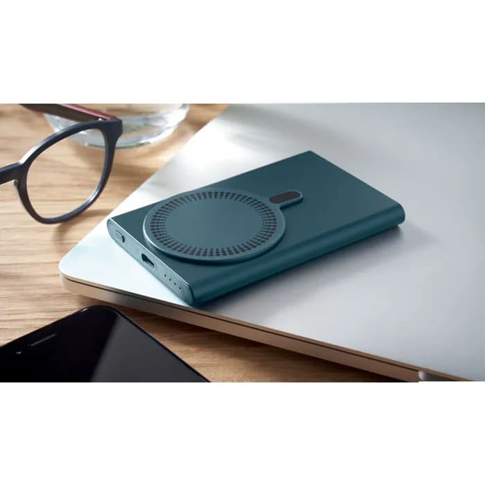 Wireless charger power bank - PAWTT - Blau
