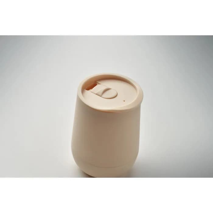 Doppelwandiger Becher 300ml - GO - Beige
