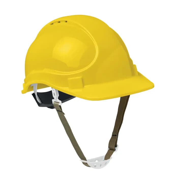 Bauhelm/Arbeitsschutzhelm ABS - HELM - Gelb