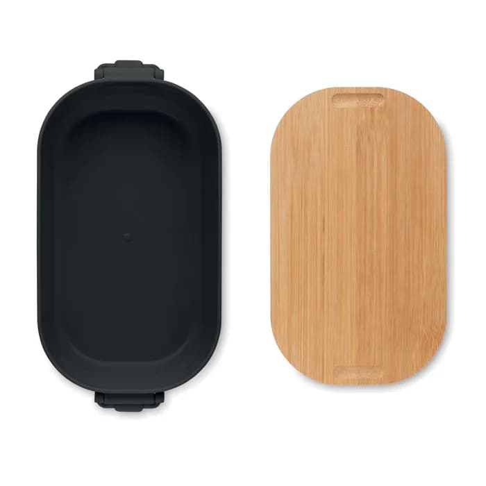 Lunchbox PP 700 ml - LEKKER - Schwarz