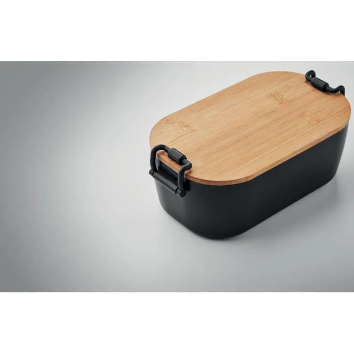 Lunchbox PP 700 ml - LEKKER - Schwarz