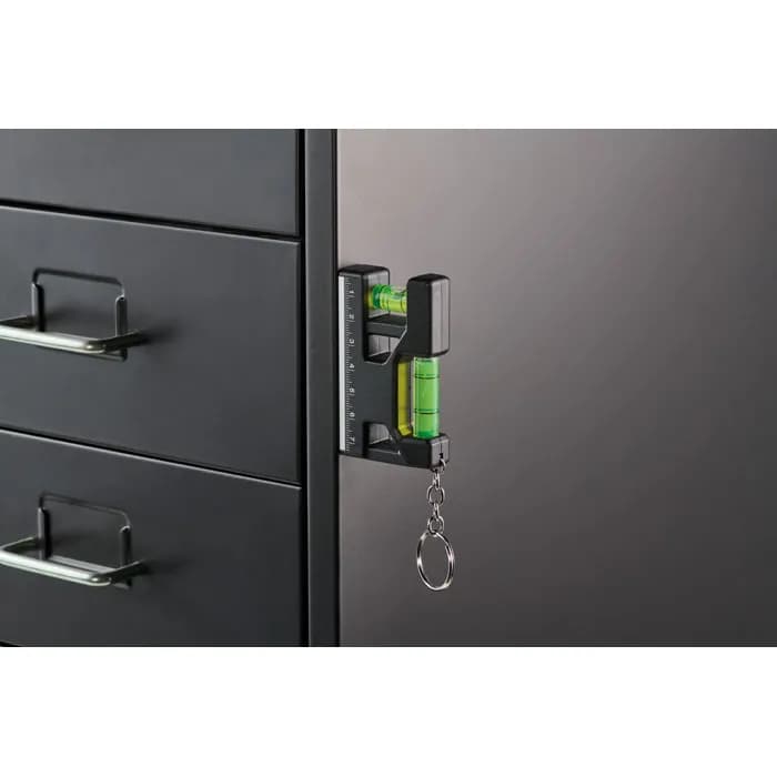 Schlüsselring mit Wasserwaagen - MAGEVEL - Schwarz