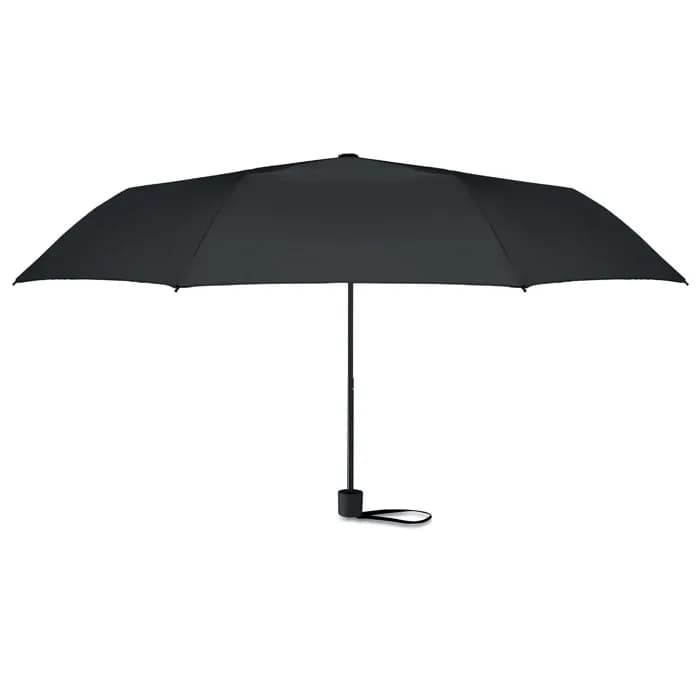 21" Regenschirm mit Tasche - SEATTLE - Schwarz