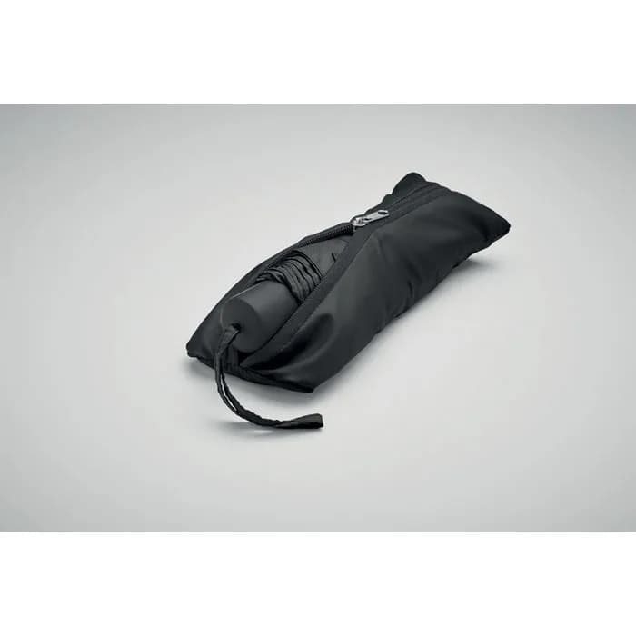 21" Regenschirm mit Tasche - SEATTLE - Schwarz