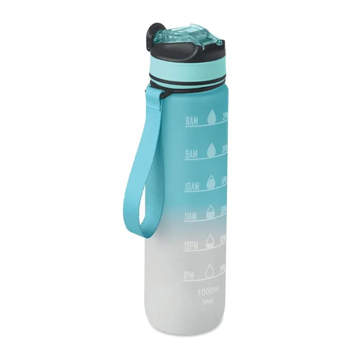Sport-Trinkflasche RPET 1L - ACTIVATE - Babyblau