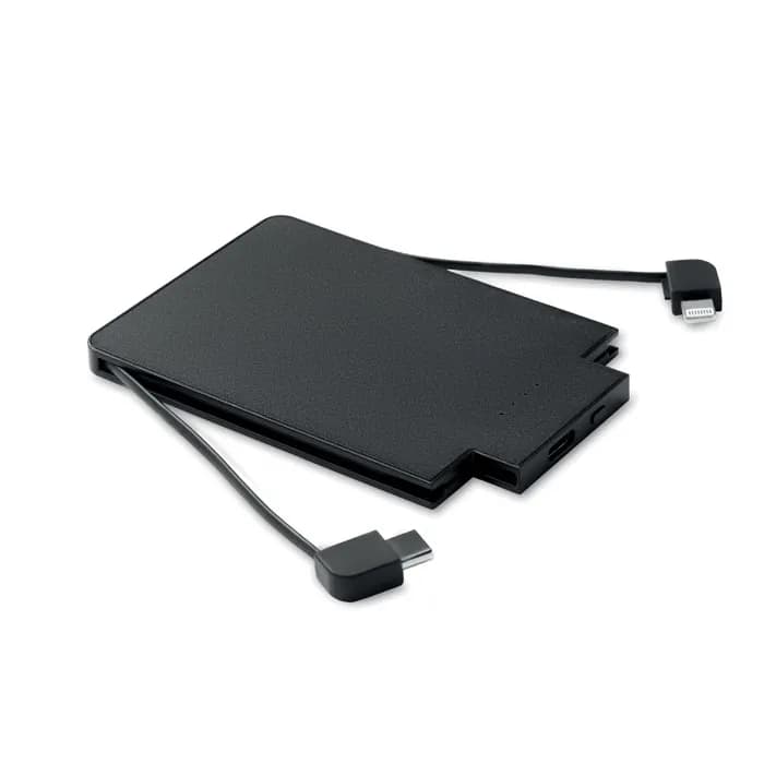Magnetische Powerbank 2500 mAh - SLIMPO - Schwarz