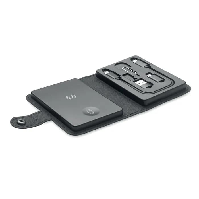 4in1 Kabel-Set 15W - CAWATT - Schwarz