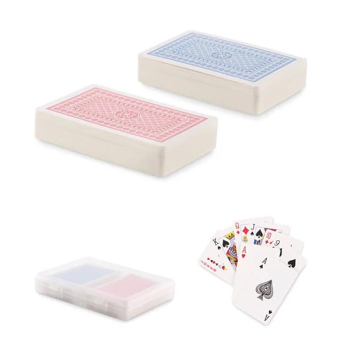 Klassisches Spielkarten-Set - PLAYCARD - Transparent