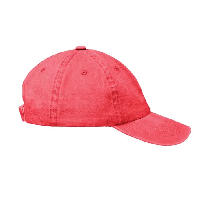 Baseball Kappe 6 Panels - BEAU - Rot
