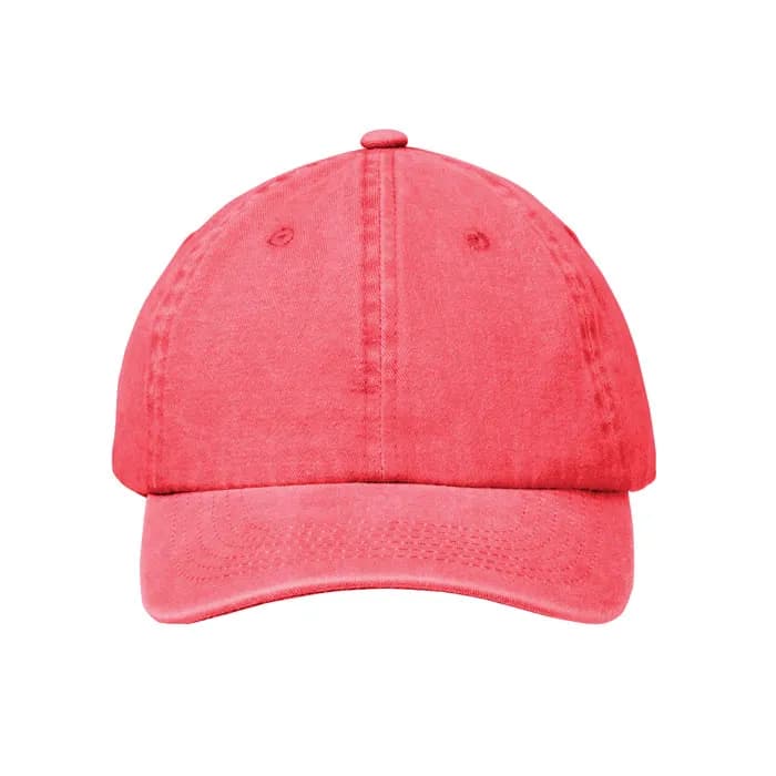 Baseball Kappe 6 Panels - BEAU - Rot