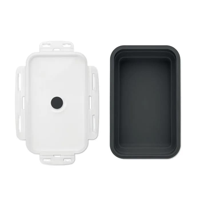 Faltbare Lunchbox 1200ml - KOLAPSO - Schwarz