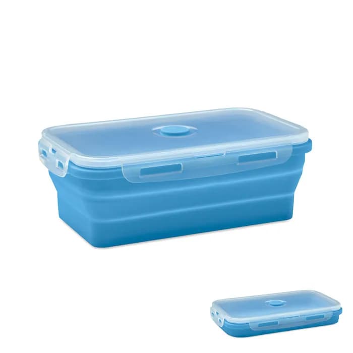 Faltbare Lunchbox 1200ml - KOLAPSO - Babyblau