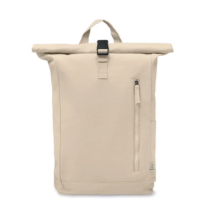 Rolltop-Rucksack 390 g/m² - KAMET - Beige