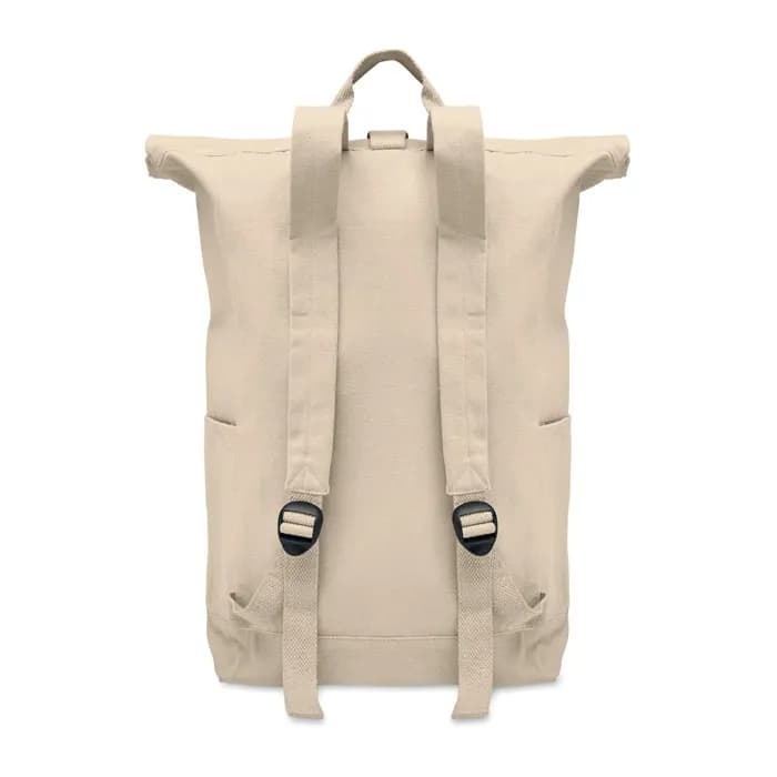 Rolltop-Rucksack 390 g/m² - KAMET - Beige