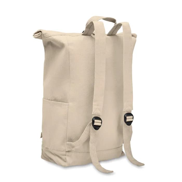 Rolltop-Rucksack 390 g/m² - KAMET - Beige