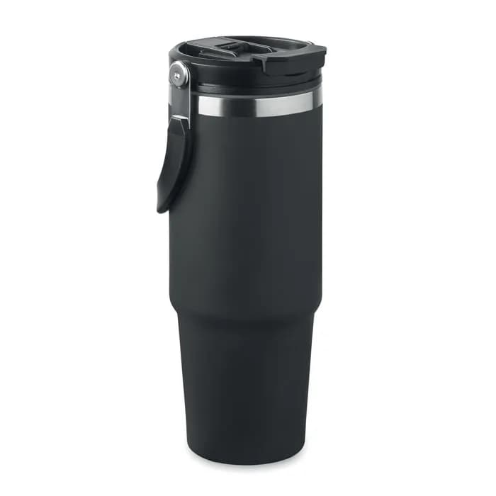Doppelwandiger Becher 850 ml - SUMA HAND - Schwarz