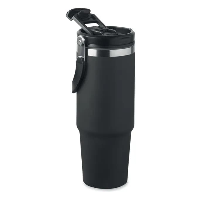 Doppelwandiger Becher 850 ml - SUMA HAND - Schwarz