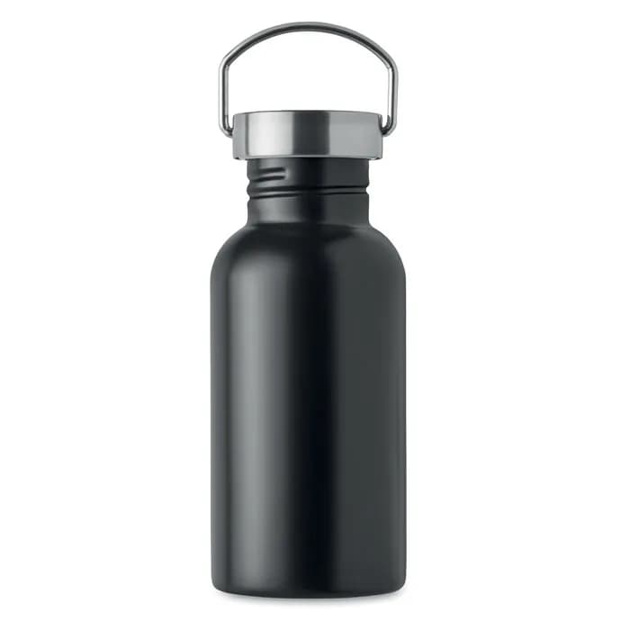 Einwandige Trinkflasche 500 ml - FLORENCE SING - Schwarz