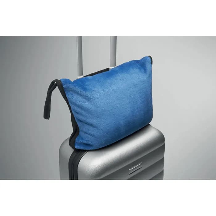 Reisedecke Flanell 220g/m² - COZY - Blau