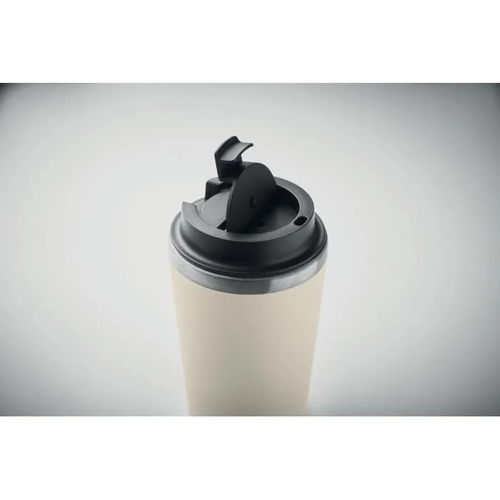 Doppelwandiger Becher 350 ml - BLERM - Beige