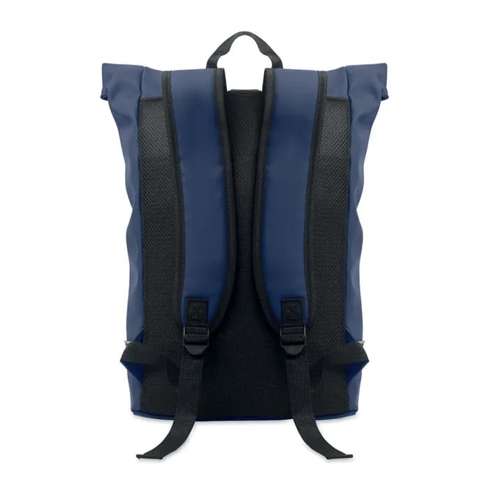 15" Rolltop-Laptop-Rucksack - LAPTOSA - Blau