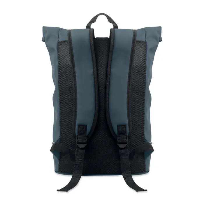 15" Rolltop-Laptop-Rucksack - LAPTOSA - Marineblau
