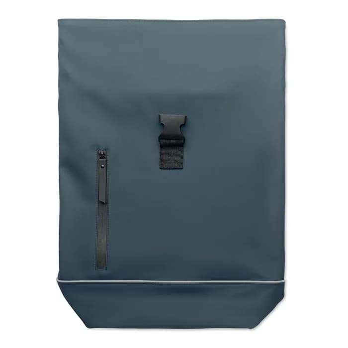 15" Rolltop-Laptop-Rucksack - LAPTOSA - Marineblau