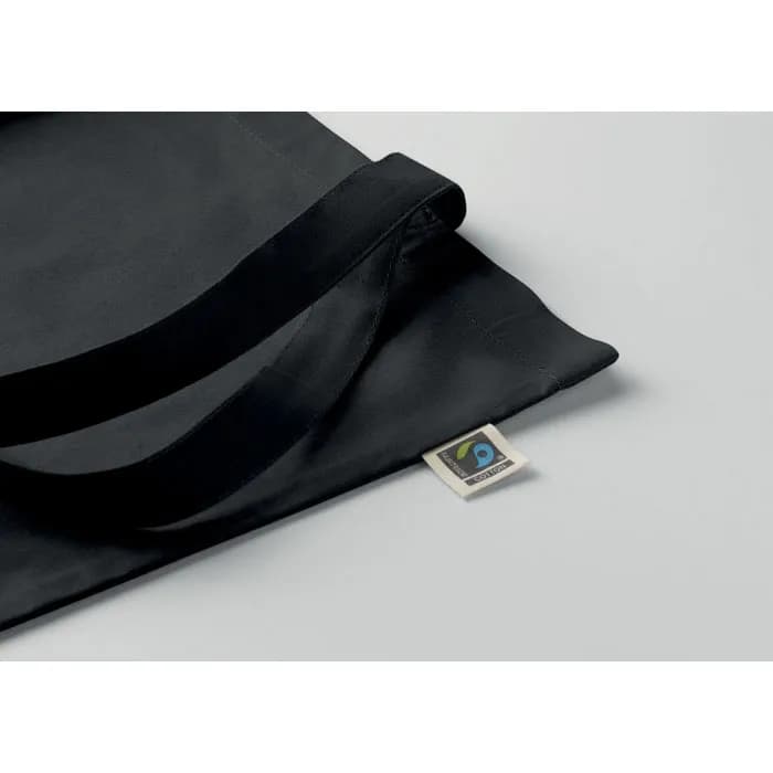 Einkaufstasche Fairtrade 180g - OSOLE+ COLOUR - Schwarz