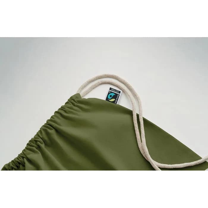 Kordelzugbeutel Fairtrade 180g - OSOLE DRAW COLOUR - Dunkelgrün