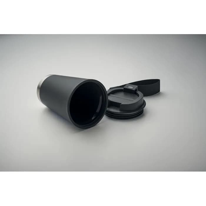 Doppelwandiger Becher 300 ml - TOPIZ - Schwarz