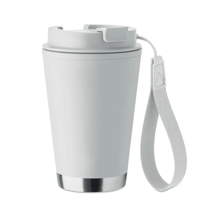 Doppelwandiger Becher 300 ml - TOPIZ - Weiß