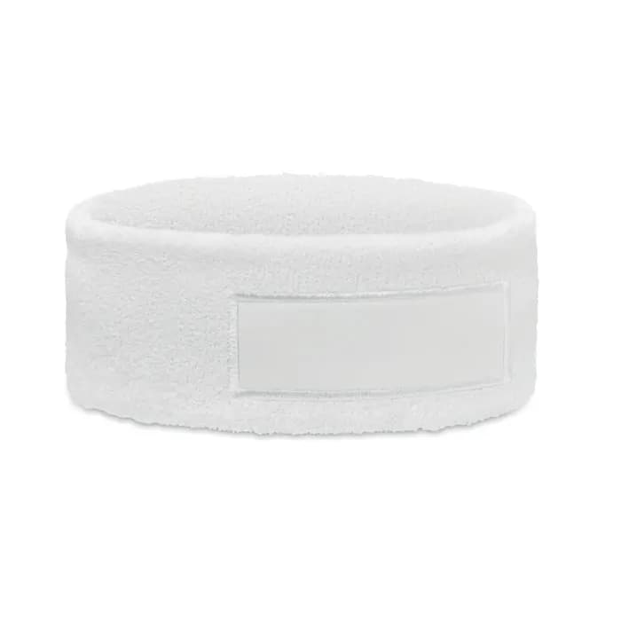 Stirnband Polycotton - ATAMA - Weiß