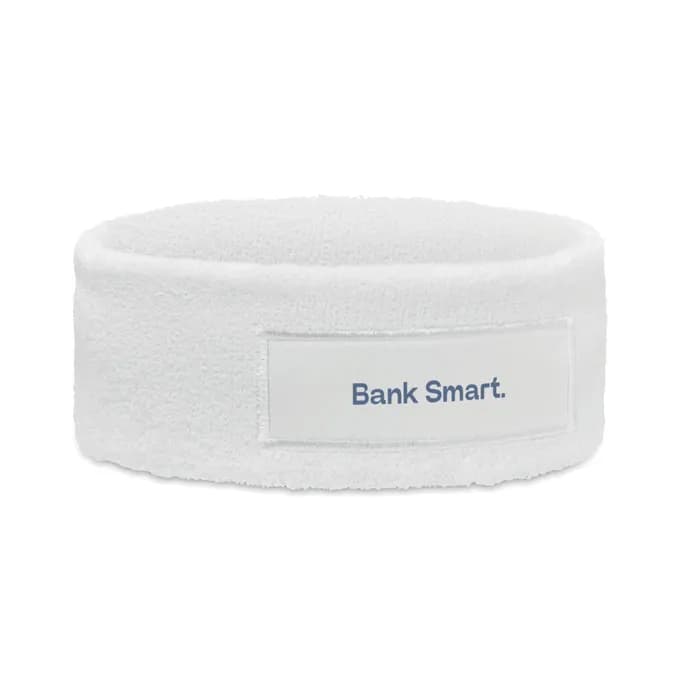 Stirnband Polycotton - ATAMA - Weiß