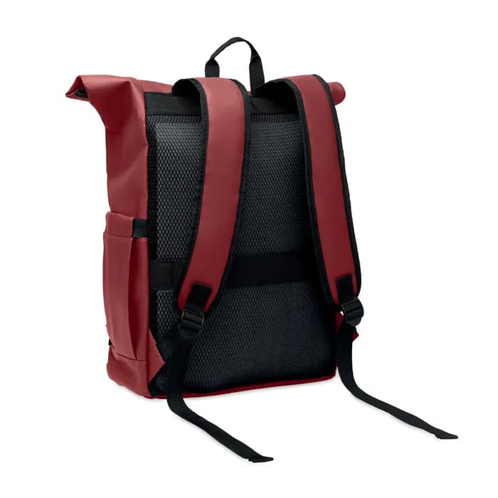 Rolltop-Rucksack 600D RPET - BANGKOK ROLL - Bordeaux