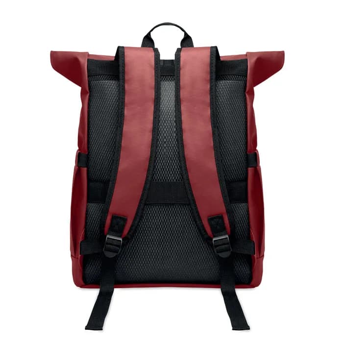Rolltop-Rucksack 600D RPET - BANGKOK ROLL - Bordeaux